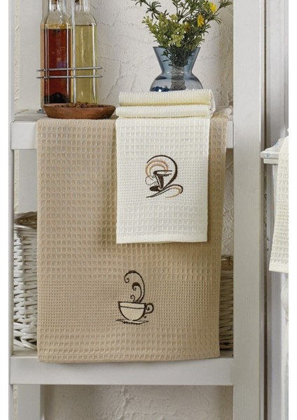 6'lı Kahverengi Mutfak Kurulama Bezi 45X60, Temizlik ve Hijyen Için Mükemmel Seçim fiyatları