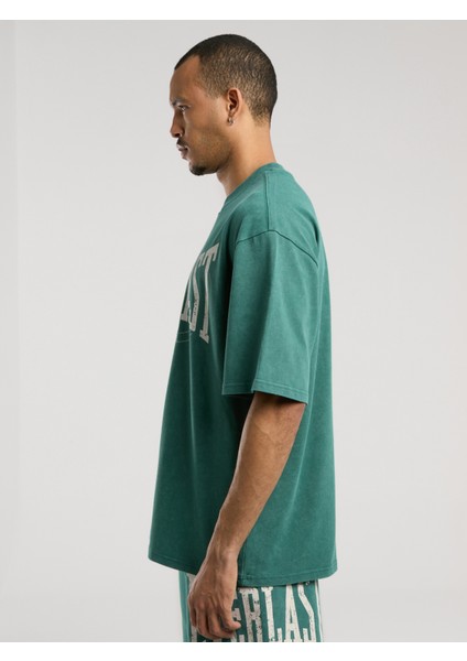 Authentic Boxing Oversize Koyu Yeşil Erkek Tişört fiyatları
