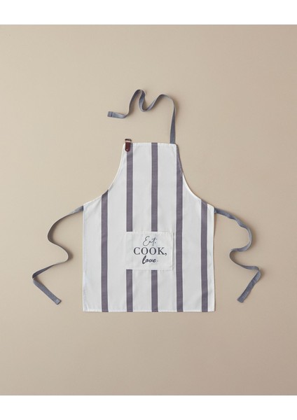 Şık ve Kullanışlı Mutfak Önlüğü, 70X55 Cm, Beyaz ve Gri Renk Seçenekleri