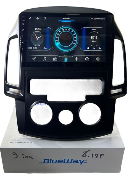 Hyundai I30 2008-2011 Blueway 8-128 Tam Profesyonel Oem Multimedia