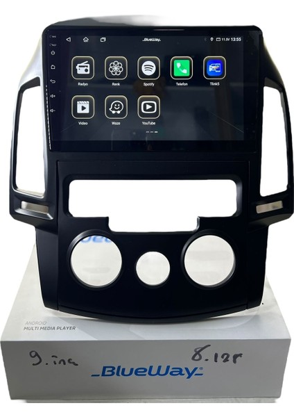 Hyundai I30 2008-2011 Blueway 8-128 Tam Profesyonel Oem Multimedia modelleri