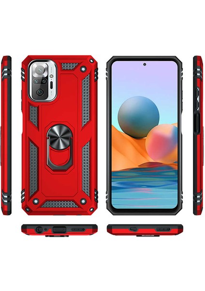 Xiaomi Redmi Note 10 Pro Kılıf Mtsc Vega Kapak-Mavi indirimleri