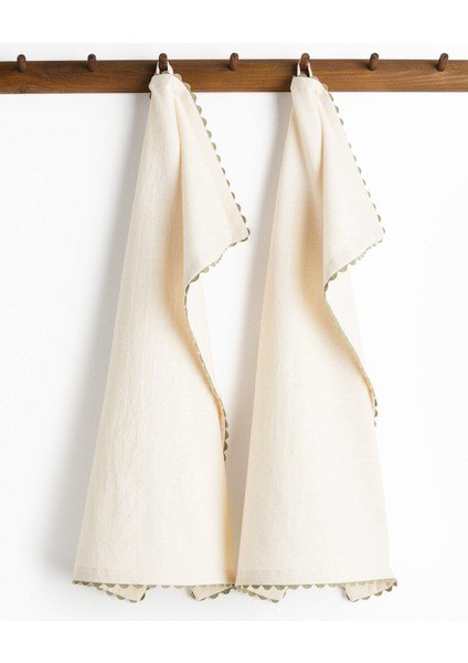 2’li Fistolu Kurulama Bezi Seti, Bej, Yumuşak ve Kullanışlı Paket