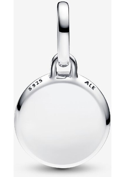 Yazı Işlenebilir Kırmızı Murano Mini Madalyon Charm 925 Ayar Gümüş fiyatları