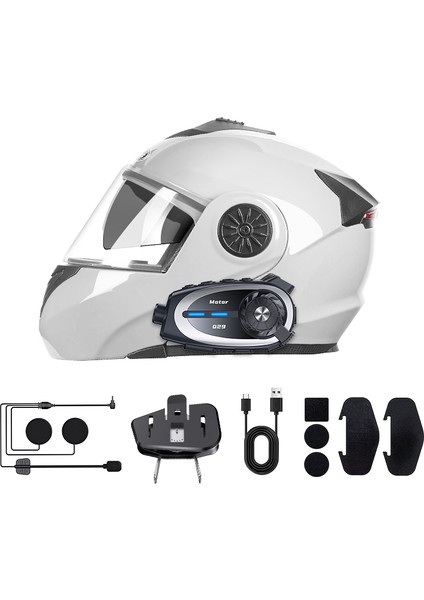 Q29 Motosiklet Kask Bluetooth Kulaklık 1080P Kamera Geniş Açı Su Geçirmez Intercom fiyatları