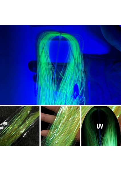 Çapari Poşet Sim Ultraviyole Uv Neon Sarı Balık Sırtı Kırçıl 1 mm 35 Metre
