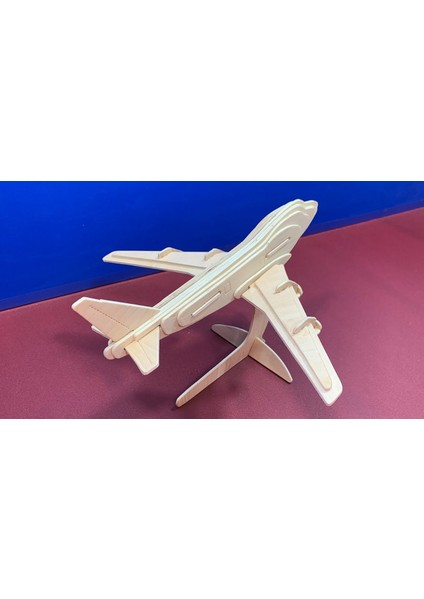 3D Wooden Puzzle Boeing 747