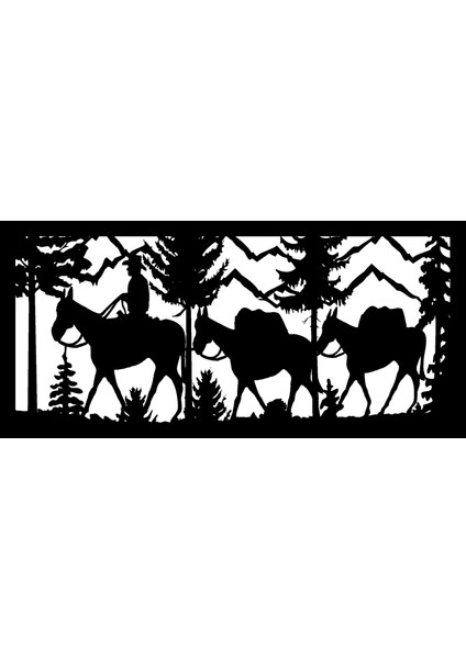 Avcılar ve Orman Oto Özel Yeni Sticker 30 x 15 cm