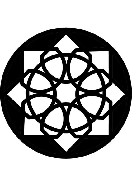 Çiçek Deseni Model 25 Oto Özel Yeni Sticker 30 x 30 cm