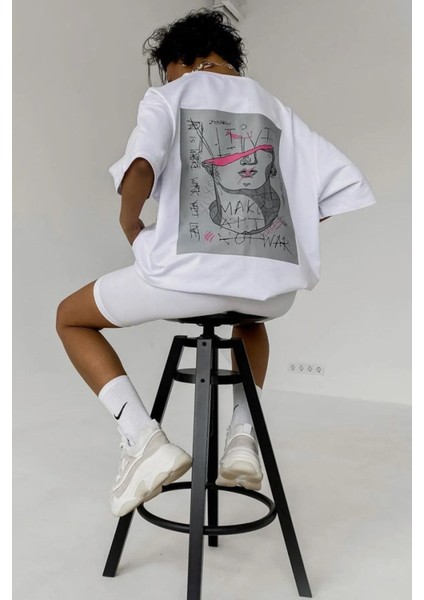 Groove Ön ve Arka Baskılı Oversize T-Shirt fiyatları