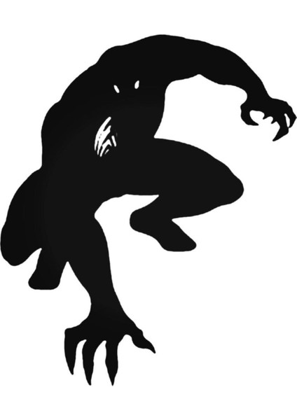 Örümcek Adam Oto Özel Yeni Sticker 30 x 33 cm