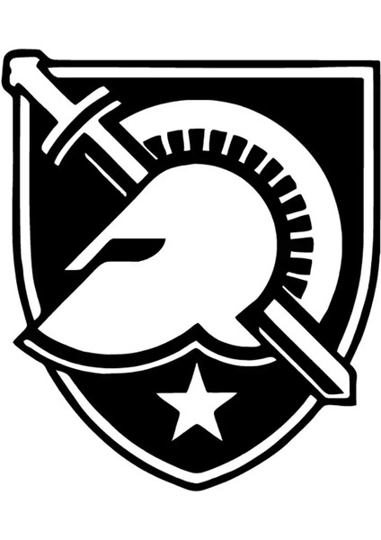 Spartalı Kılıcı Oto Özel Yeni Sticker Siyah 25 x 30 cm