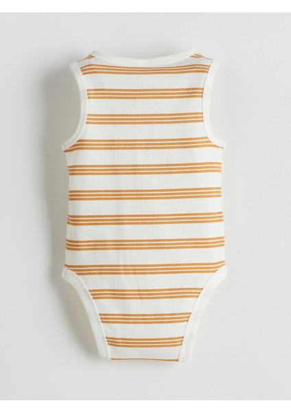 Yeni Sezon Bisiklet Yaka Cizgili Erkek Bebek Citcitli Bodysuit 2'l - S5KJ57Z1 fırsatları