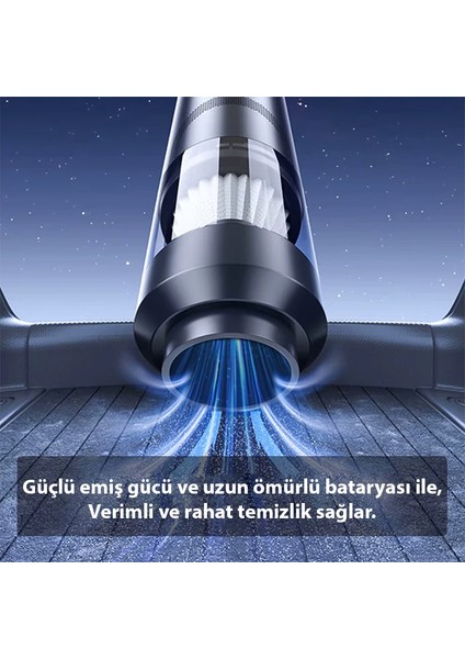 Ally Elektrikli Araç Süpürgesi - Araba Süpürgesi - Oto Süpürge - Mini Süpür - LORCE9754-83 modelleri
