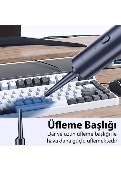 Ally Elektrikli Araç Süpürgesi - Araba Süpürgesi - Oto Süpürge - Mini Süpür - LORCE9754-83 fırsatları