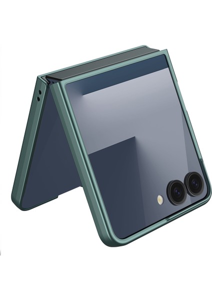 Samsung Galaxy Z Flip 7 Kılıf Mat Darve Emici Ultra Ince Tasarım Parmak Izi Yapmaz Kapak