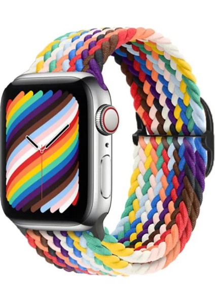 Ally Apple Watch 7-8 45MM 6-5-4 44MM Watch Ultra 49MM Japon Tokalı Elastik Kayış - LORCE3282-52 modelleri