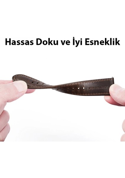 Dux Ducis Apple Watch 38/40/41MM Için Business Deri Kayış KORDON-(1903) - LORCE1557-4672 indirimleri