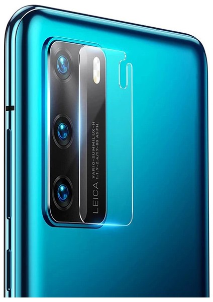 Baseus Huawei P40 Kamera Koruyucu Kırılmaz Cam 2ADET SET-(1903) - LORCE6369-9484