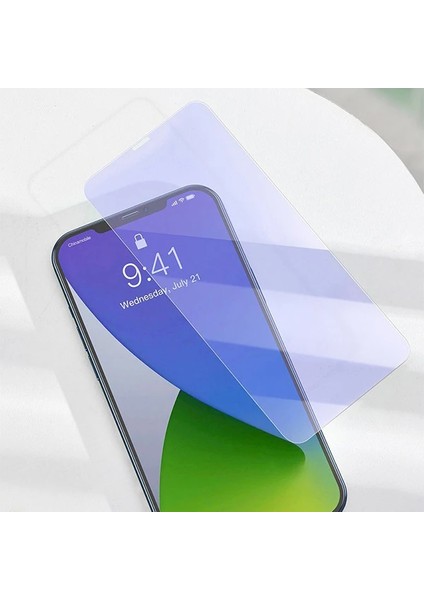 Baseus Iphone 12/12 Pro 6.1 0.3mm Antiblue Cam Ekran Koruyucu 2ADET-(1903) - LORCE7846-9446 modelleri