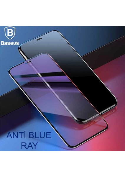 Baseus Iphone 11 Pro Max 0.20MM Anti Blue Ray Tam Ekran KORUYUCU-(1903) - LORCE7955-5688