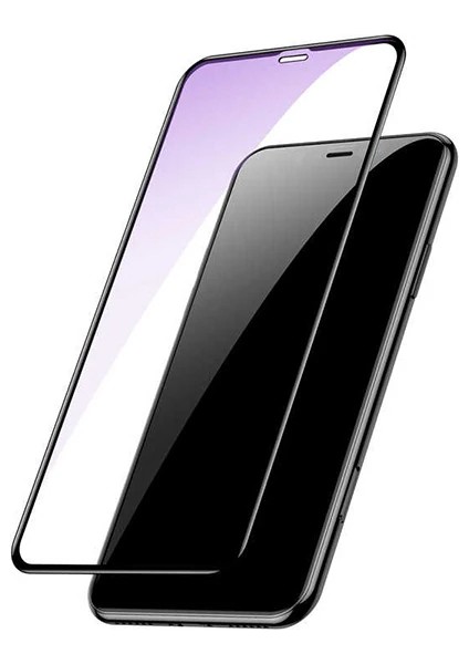 Baseus Iphone 11 Pro Max 0.20MM Anti Blue Ray Tam Ekran KORUYUCU-(1903) - LORCE7955-5688 modelleri