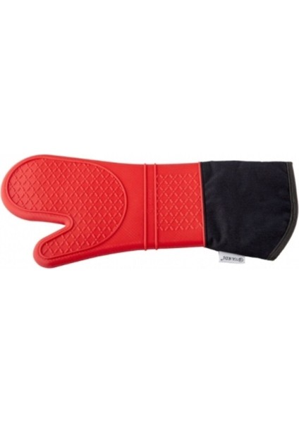 Kırmızı Silikon Çiftli Eldiven, Güvenli ve Dayanıklı Kullanım Için Tasarlandı