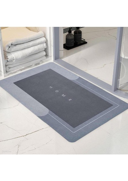 Zhlhome Süper Su Emici Kaymaz Tabanlı Paspas Dikdörtgen Tasarım fiyatları