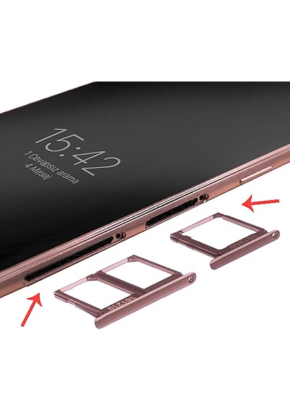 Ally Samsung Galaxy C9 Pro Için Sim Hafıza Kart KAPAĞI-(1903) - CPT201588-4741 fırsatları