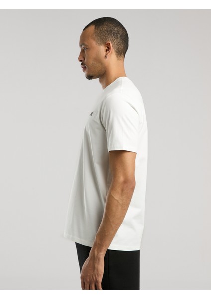 Ever Essentials Basic Regular Beyaz Erkek Tişört indirimleri