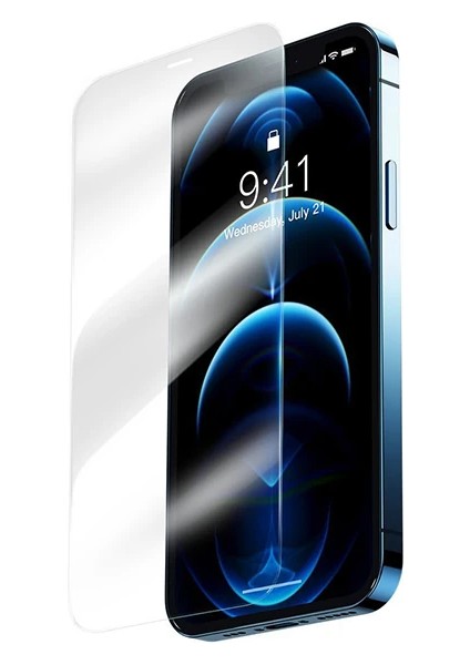 Baseus iPhone 12 Pro Max 6.7 0.3mm Hd Anti-Drop Tempered Kırılmaz Cam Ekran Koruyu - LORCE4317-10 modelleri