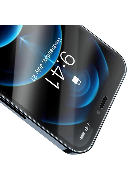 Baseus iPhone 12 Pro Max 6.7 0.3mm Hd Anti-Drop Tempered Kırılmaz Cam Ekran Koruyu - LORCE4317-10 fırsatları