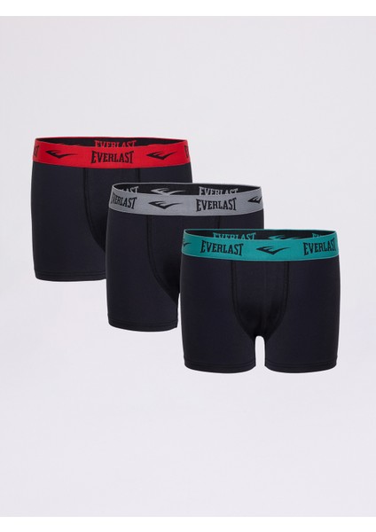 Renkli Lastik 3'lü Boxer