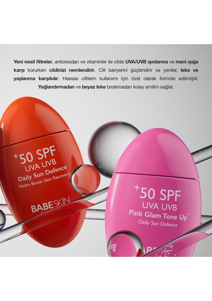 Hassas Ciltler Için Yüksek Koruma Ve Nemlendirici Etkili Güneş Kremi Spf 50 , 50 Ml indirimleri
