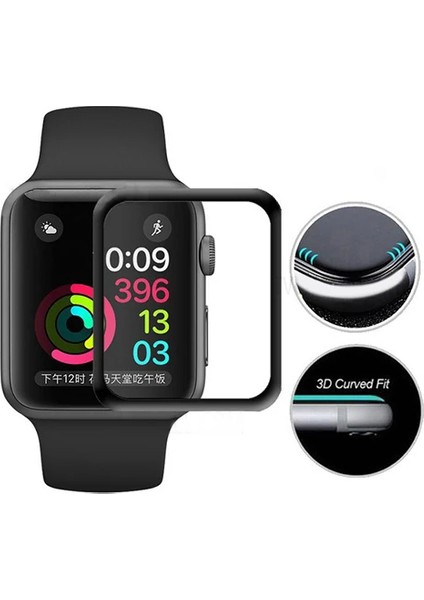 Ally Apple Watch 5-4 40MM 3D Pmma Kavisli Full Cam Ekran KORUYUCU-(1903) - LORCE3804-9001 fiyatları