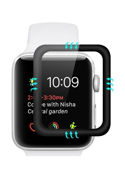 Ally Apple Watch 5-4 40MM 3D Pmma Kavisli Full Cam Ekran KORUYUCU-(1903) - LORCE3804-9001 indirimleri