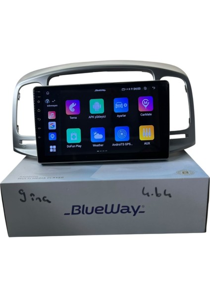 Hyundai Accent Era Blueway 4-64 Profesyonel Oem Multimedia fiyatları