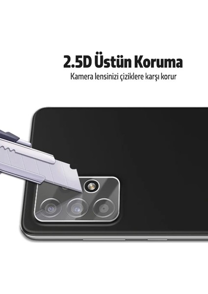 Sm Galaxy A52-A72 Tempered Cam Kamera KORUYUCU-(1903) - LORCE5921-6200 fırsatları