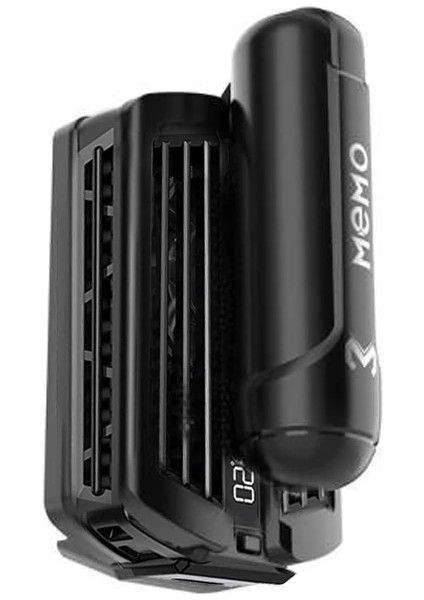 Memo DL10 Dijital Gösterge 2000MAH Powerbankli Telefon Soğutucu Fan RADYATÖR-(190 - LORCE6517-94