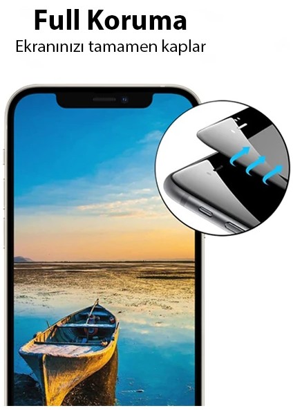 Ally iPhone 13 Pro Max 6.7 9d Full Tempered Cam Ekran KORUYUCU-(1903) - LORCE3892-8446 fiyatları