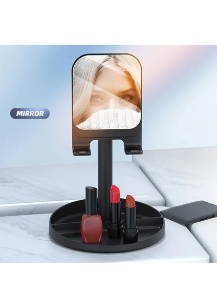 Kuulaa K2 Aynalı Cep Telefonu ve Tablet Masaüstü Standı TUTUCU-(1903) - LORCE8673-2211 modelleri