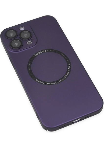 iPhone 14 Pro Kılıf Jack Magneticsafe Lens Silikon - Mor - LORCE7392-9095 fırsatları