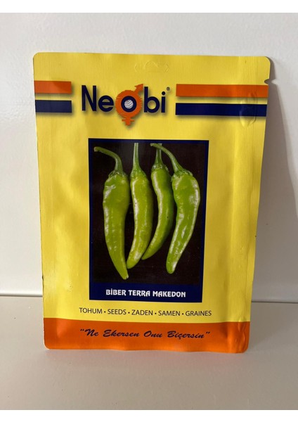 Biber Terra Makedon Tohumu 10 Gram