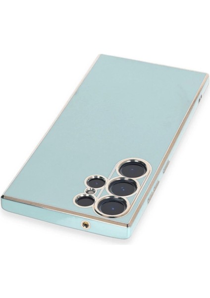 Samsung Galaxy S23 Ultra Kılıf Volet Silikon - Açık Yeşil - LORCE4401-8888 fırsatları