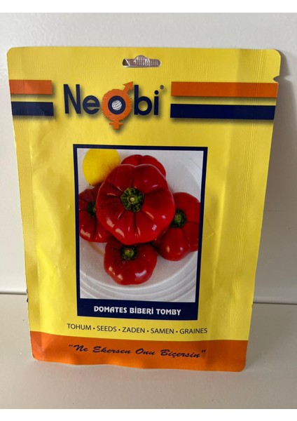 Domates Biberi Tomby Tohumu 10 Gram