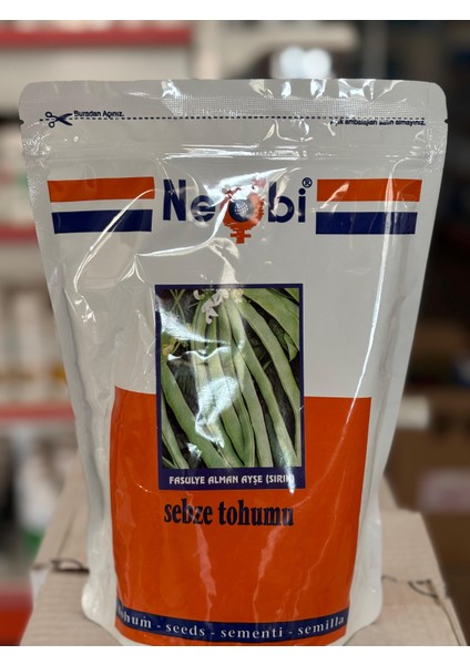 Fasulye Alman Ayşe Süper Kalite | Sırık | Tohumu 1 kg