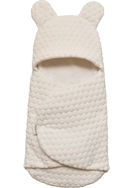 Bebitof Kabartmalı Velboa Kundak 95025 Ekru