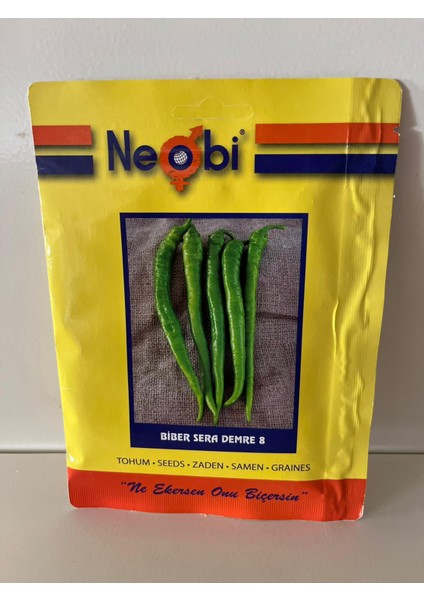 Biber Sera Demre 8 Tohumu 10 Gram