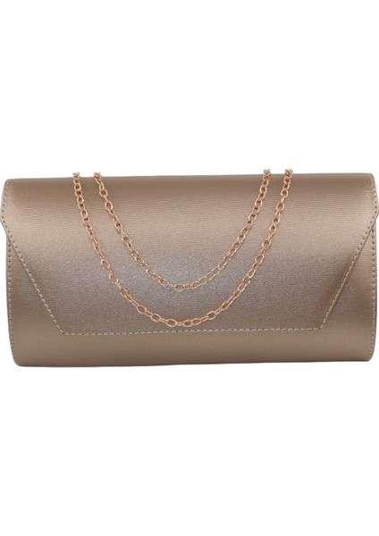 Bronz Abiye Çanta. Bronz Kadın Abiye Çanta. Abiye Bronz Kumaş Davet Gece Portföy Clutch Çanta. modelleri