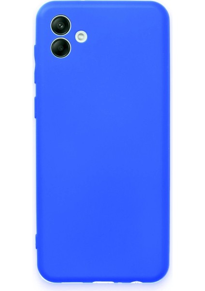 Samsung Galaxy A04 Kılıf First Silikon - Mavi - CPT202563-4857